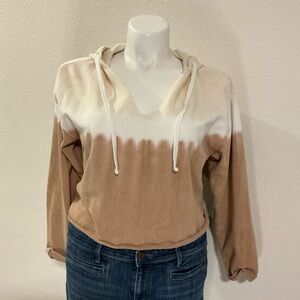 GAP Tan and Cream Women's Hoodie